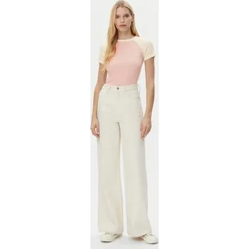 Pánská móda Guess Jeans T-Shirt W5GP61 KA0H1 Růžová Regular Fit S