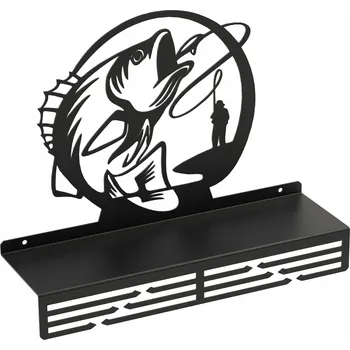 Věšák Rybářství Koníček Závody Rybářské Věšák na medaile a polička na poháry