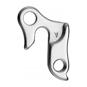 rám kola Hák na hliníkový rám DH-A stříbrný