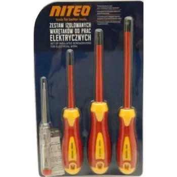 Šroubovák Sada šroubováků Niteo Tools 4 kusy