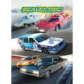 autodráha SCALEXTRIC katalog 2025