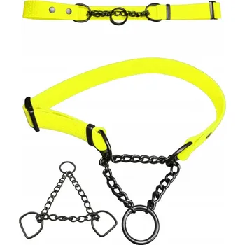 Obojek pro psa POLOZATAHOVACÍ OBOJEK MARTINGALE PRO VELKÉHO PSA VODĚODOLNÝ BIOTHANE HEXA XL