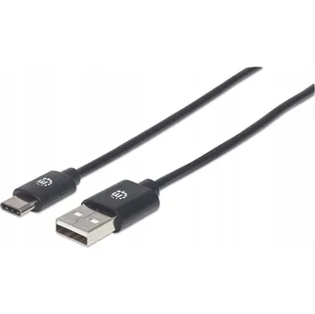Datový kabel Manhattan 354929 USB kabel 2 m USB 2.0 USB A USB C Černý