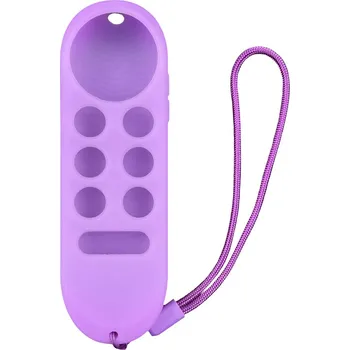 Dálkový ovladač GOOGLE TV REMOTE G9N9N, GZRNL silikonový obal - barva fialová
