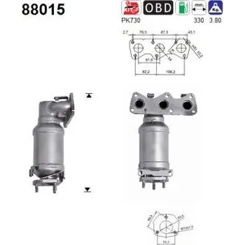 Katalyzátor Katalyzátor AS 88015