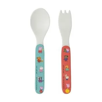 dětská jídelní sada Zestaw sztućców dla dziecka 2el Świnka Peppa
