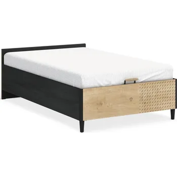 Dětská postel Čilek Postel s úložným prostorem vyklápěcí 120x200 cm bez čela Black