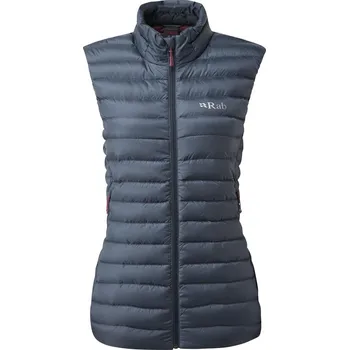 Dámská péřová vesta Rab Microlight vest Barva: Steel, Velikost: S