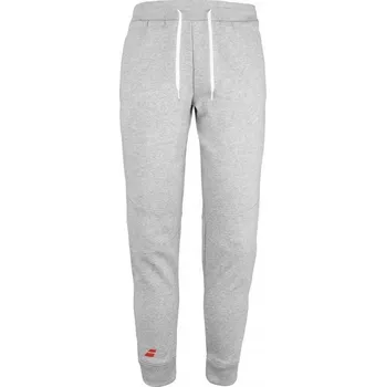 Pánské kalhoty SPODNÍ KALHOTY PRO JUNIOŘKY BABOLAT EXERCISE JOGGER PANT JUNIOR HIGH RISE HTHR 140