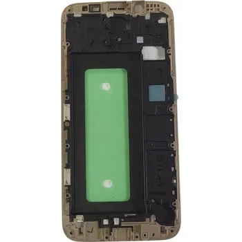 Pouzdro na mobilní telefon Tělo Samsung J7 - J730 se zlatým Rámeček