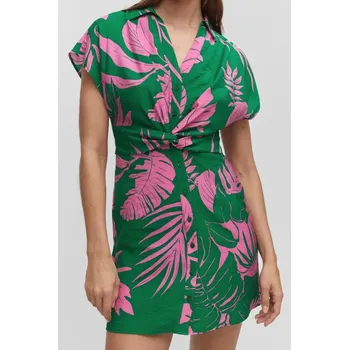 Dámské šaty Košilové šaty Mango (Dámské viskózové šaty značky Mango)