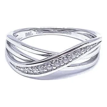 Prsten Jan Kos jewellery Stříbrný prsten MHT-3071/SW62