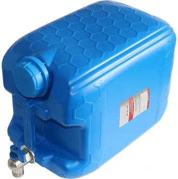 Kanystr Kanystr plastový na vodu MODRÝ 10l s kovovým kohoutkem horním, 10695