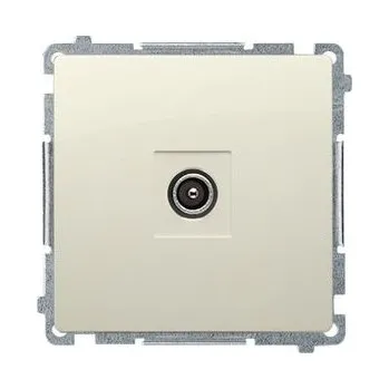 Elektrická zásuvka Anténní zásuvka nástěnná Kontakt-simon béžová