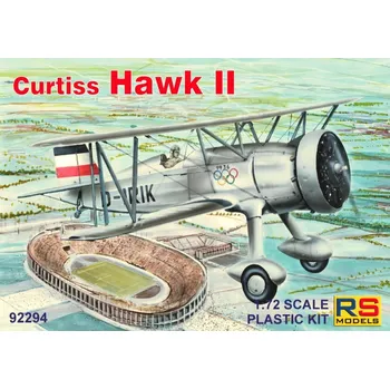 Plastikový model 1/72 Curtiss Hawk II 'Udet' (4x camo)