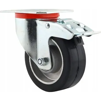 Pojezdové kolečko KOLEČKA, KOLO, KOLEČKO, KOLA PRO VOZÍKY S BRZDOU PRŮMĚR 100 mm - NOSNOST 180 kg