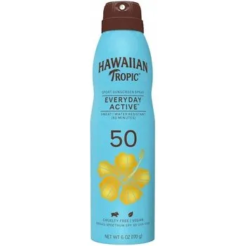 Přípravek na opalování HAWAIIAN TROPIC opalovací sprej SPF50 170g