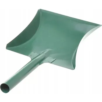 Lopatka na odpadky lopatka kovová, lopatka na odpadky ZELENÁ