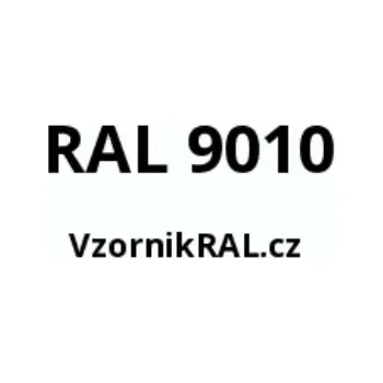 plechová krytina Plech svitek 1250 x 0,50 LESK Barva: RAL 9010 - Bílá