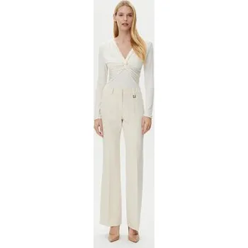 Dámská halenka BOSS Halenka Eulori 50534546 Béžová Slim Fit XL