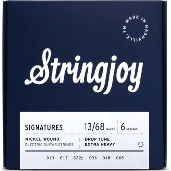 Struna pro kytaru a smyčcový nástroj Struny pro barytonovou elektrickou kytaru Stringjoy SIGNATURES 12-58