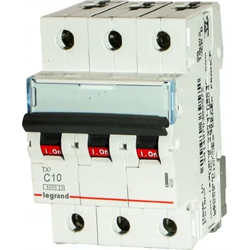 vypínač Nadproudový spínač Legrand 400 V IP20 C10 403543