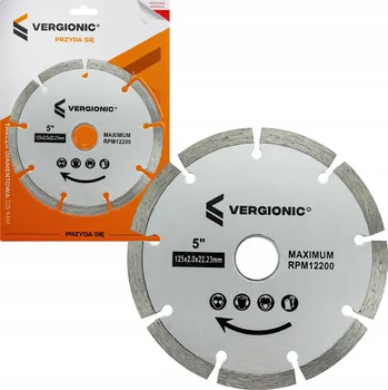 Řezný kotouč Diamantový kotouč na betonu Vergionic 0649 125 mm