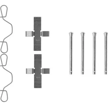 Brzdový systém Sada příslušenství, obložení kotoučové brzdy BOSCH 1 987 474 042