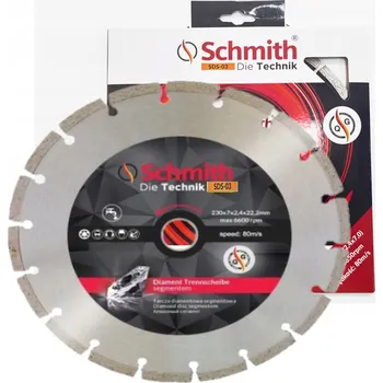 Řezný kotouč Diamantový kotouč Schmith SDS-03, průměr kotouče 230 mm