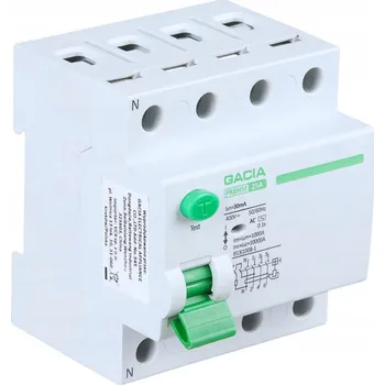 vypínač Proudový chránič Gacia 230 V IP20 25 A