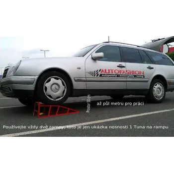 Hever Nájezdové rampy pod auto do váhy vozu až 4 tuny, 2 ks