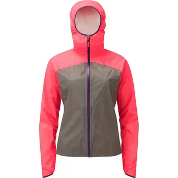 Dámská větrovka Dámská nepromokavá bunda OMM Halo Jacket Barva: Grey/Pink, Velikost: S