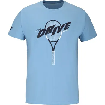 Pánské tričko Pánské tričko Babolat Drive Cotton Tee Drive Heritage Blue S