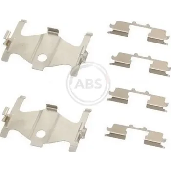 Přislušenství brzdového systému Sada příslušenství, obložení kotoučové brzdy A.B.S. 1710Q