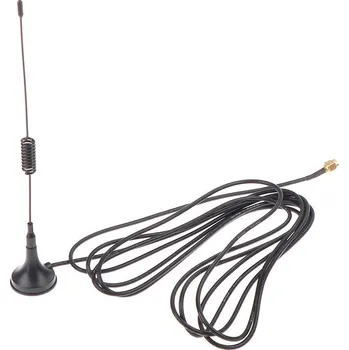 WiFi anténa GSM 3G Všesměrová Anténa s Magnetickým Podstavcem, 7dBi, 3m Kabel, SMA M