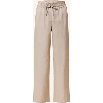 Dámské kalhoty Marc Aurel Dámské Marlene Kalhoty Ze Saténu, černošedá, 44