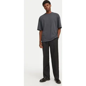 Pánské tričko Jack & Jones T-Shirt Charge 12268270 Šedá Oversize S