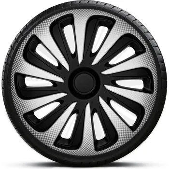 Poklice na kolo Poklice 17" CALIBER CARBON SILVER BLACK