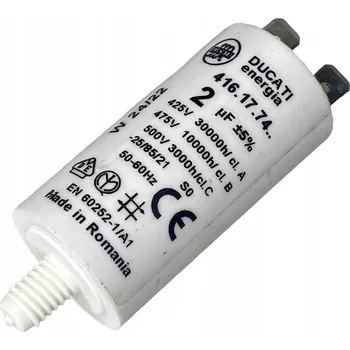 Kondenzátor Motorový kondenzátor PROVOZNÍ 2uF/475V - DUCATI