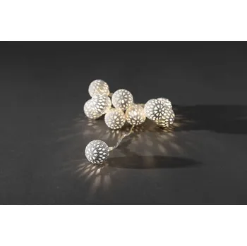 Vánoční dekorace Konstsmide 3188-103 světelný řetěz s motivem vnitřní na baterii Počet žárovek 10 teplá bílá Délka světel: 0.9 m