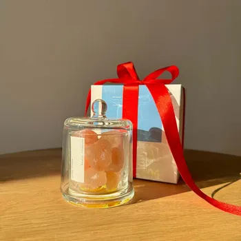 Aroma difuzér Aroma difuzér se solnými krystaly Vůně: Palo Santo aroma difuzér se solnými krystaly