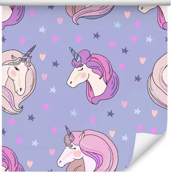 Tapeta Tapeta pro děti - Krásní jednorožci /425576305