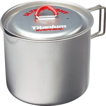 Kempingové nádobí Titanový hrnek Evernew Ultra Light Mug Pot 0,9 l (ECA539)