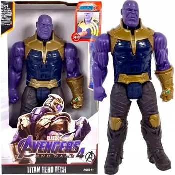 Figurka Pohyblivá Figurka THANOS 30 cm Superhrdina Avengers se Zvukem a Světlem