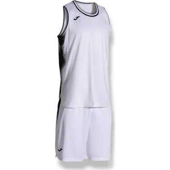 Basketbalový komplet JOMA FOUR, barva bílá - černá, velikost XL