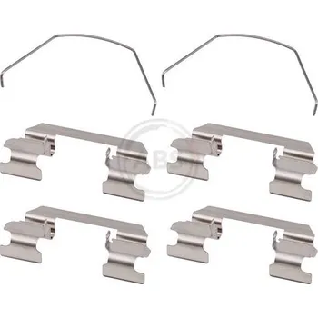 Přislušenství brzdového systému Sada příslušenství, obložení kotoučové brzdy A.B.S. 1789Q