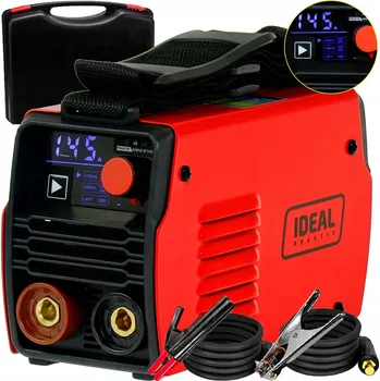 Svářečka Svářečka IDEAL PRAKTIK MINI 2100 LED S KUFRÍKEM + RUTILOVÉ ELEKTRODY