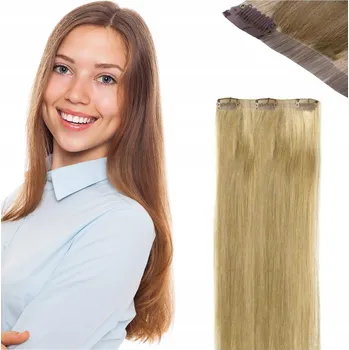 Paruka Příčesek dlouhý přírodní tmavě blond MODERN-HAIR