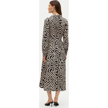 Dámské šaty Vero Moda Košilové šaty Vigdis 10323267 Černá Regular Fit M