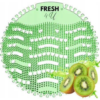 Vůně do bytu Gelová vonná vložka do pisoáru Fresh4U Wave 2.0 Kiwi Zelená